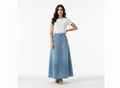 Falda Denim Maxi Corte A